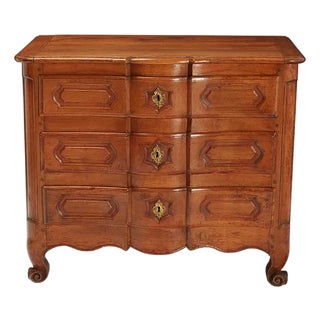 Antique French Provincial Petite Fruitwood Commode For Sale