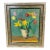 European Modernist Spring Still Life with Daffodils and Tulips, Signed "PS '41" For Sale
