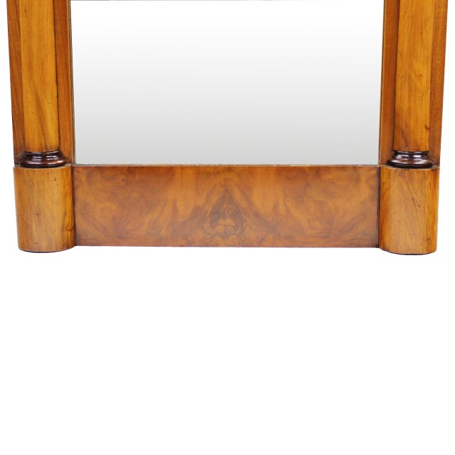 Biedermeier Pillar Mirror For Sale - Image 4 of 4