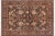 Black Art Nouveau 1990's Pak-Persian Black/Green Wool Rug - 5'11'' X 9'1'' For Sale - Image 8 of 9