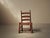 Rustic Low Chair in Wood, USA, 1900s For Sale - Image 3 of 18