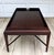 Baker Furniture Company Barbara Barry for Baker Mahogany Gallery Tray Top Coffee Table For Sale - Image 4 of 16