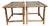 Vintage Burnt Bamboo, Rattan & Smoked Glass Coastal Modern Side Tables — A Pair For Sale