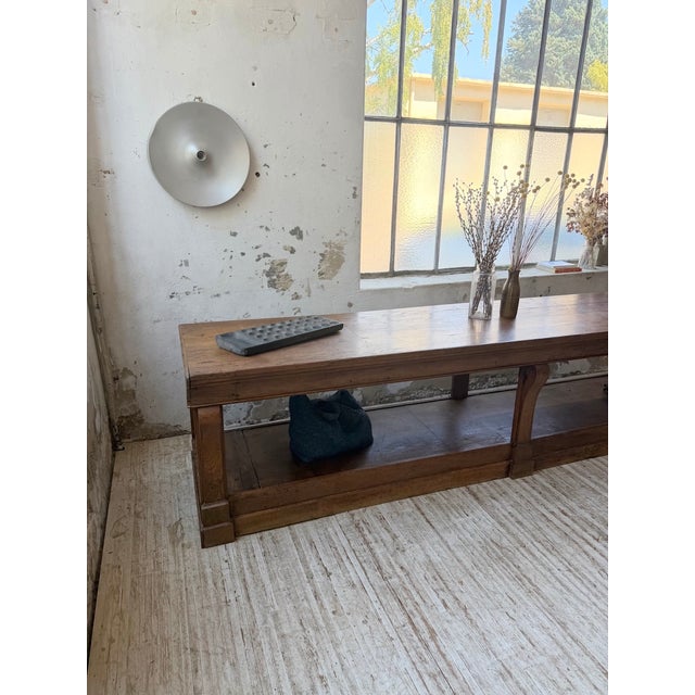 Glovemakers Drapers Table in Oak, 1900 For Sale - Image 9 of 18