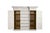 Inspired by a 19th-century French bibliothèque with neoclassical dental molding cornice and raised panel doors exemplifies...