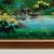 Green Vintage Haitian Painting of a Jungle Scene With Animals For Sale - Image 8 of 11