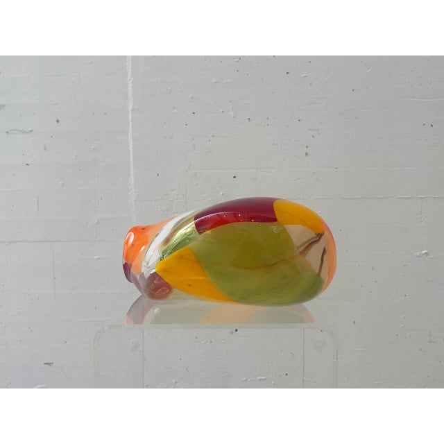 1970s Studio Glass Vase fro Mdina Glass, Malta, 1970s For Sale - Image 5 of 17