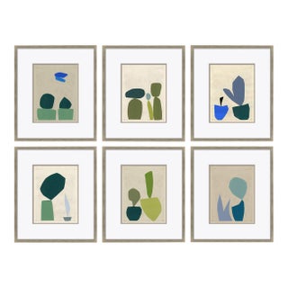 Cotswold, Seedlings, Terrace, Shaded, Frond and Wave by Susan Hable For Sale