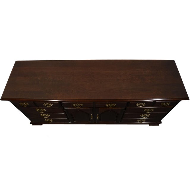 Kincaid Furniture Cherry Mountain III Traditional Style 69" Triple Door Dresser 71-160 For Sale - Image 9 of 12