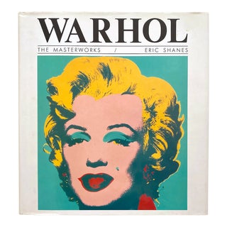 Andy Warhol Estate " the Masterworks " Vintage 1991 First Edition Hardcover Large Pop Art Book For Sale