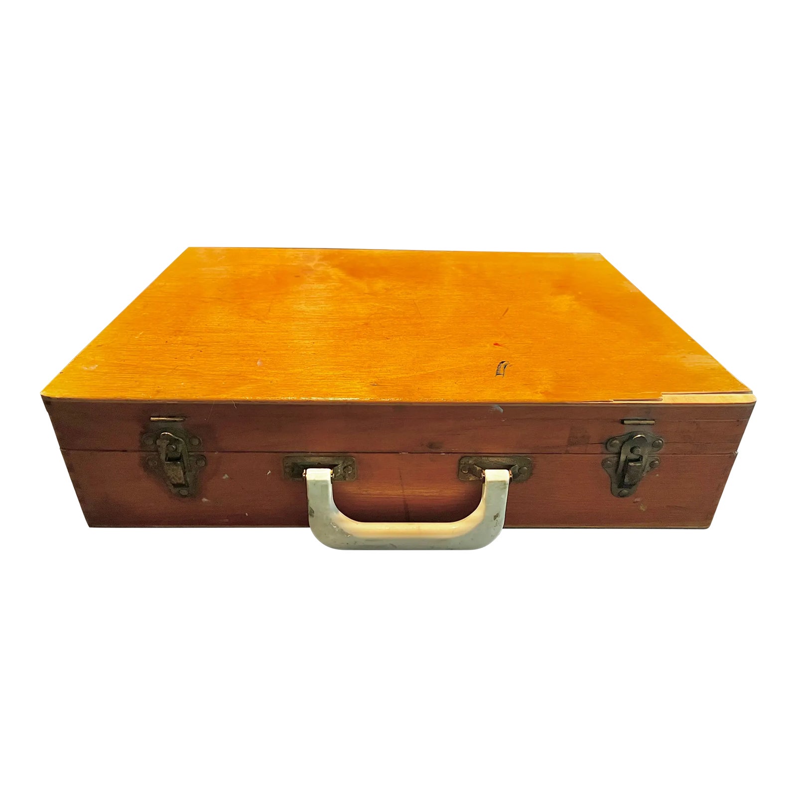Mid Century Painter Artist Work Case Box | Chairish