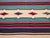 Vintage American Southwestern Kilim, Handwoven Wool, Stripe Pattern, Ivory & Green, 4x8 For Sale - Image 11 of 16