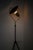 Black Scandinavian Modern Floor Lamp in Brass and Lacquer, 1950s For Sale - Image 8 of 12