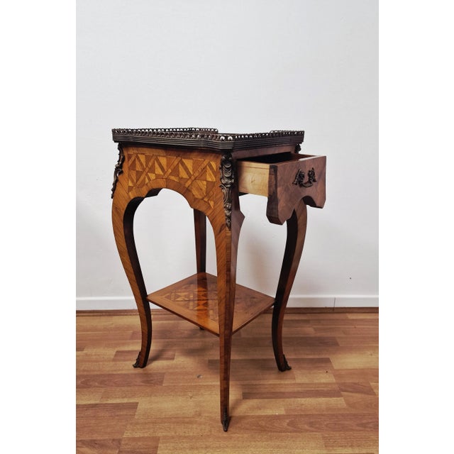 Napoleon III Coffee Table, 1900s For Sale - Image 6 of 17