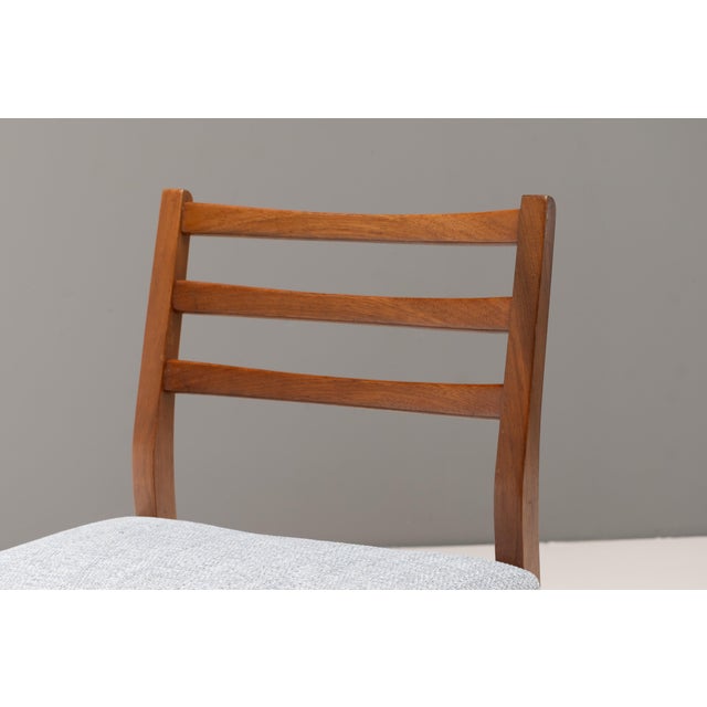 Wood Mid-Century Modern Dining Chairs, 1960s, Set of 6 For Sale - Image 7 of 10