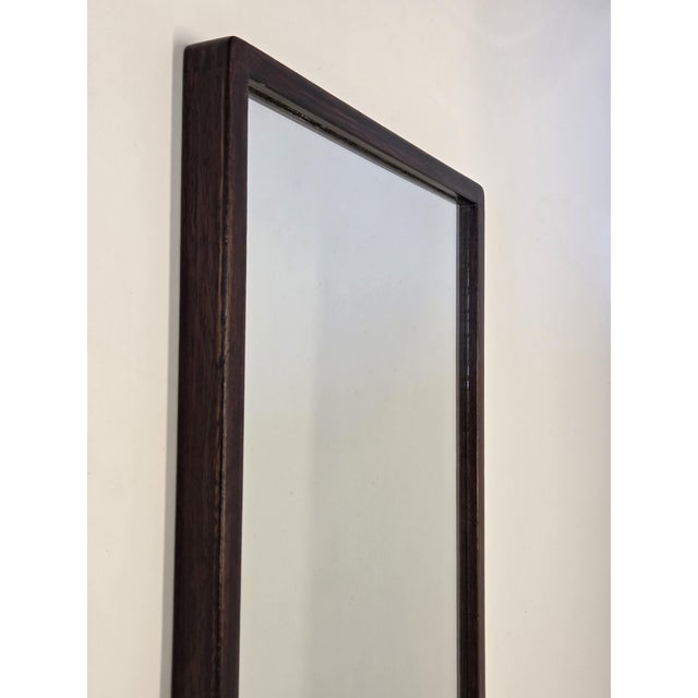 Brown 192A Mirror by Alvar Aalto for Artek, Finland, 1950s For Sale - Image 8 of 13