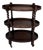 Antique English Barley Twist Tea Cart For Sale