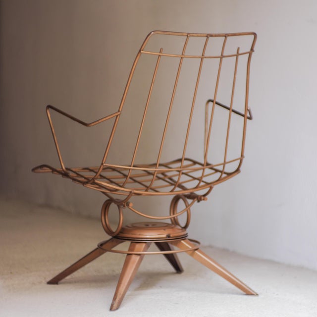 Vintage Homecrest Swivel Chair, 1960s For Sale - Image 4 of 18