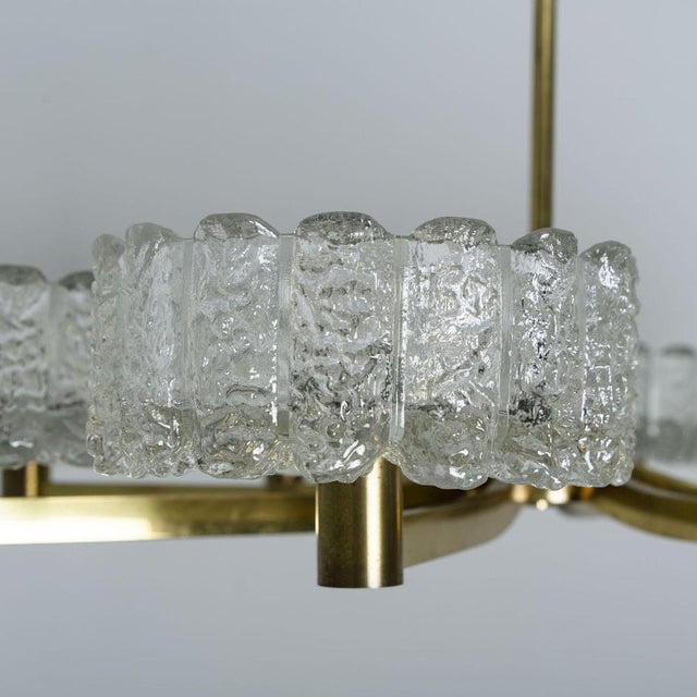 Large Chandelier from Orrefors, 1960s For Sale - Image 13 of 18