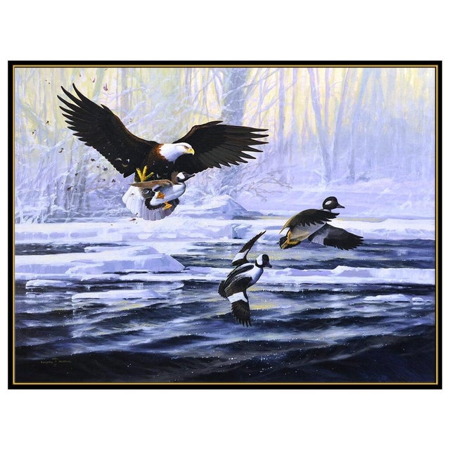 Realism Late 20th Century Clutching the Prey, Gregory F. Messier For Sale - Image 3 of 5