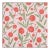 Sample - Schumacher Mirabelle Wallpaper in Cherry & Blush For Sale