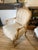 Wood Chamberry Rare Designer Century Furniture French Styley Armchairs (Pair) – Vintage For Sale - Image 7 of 12