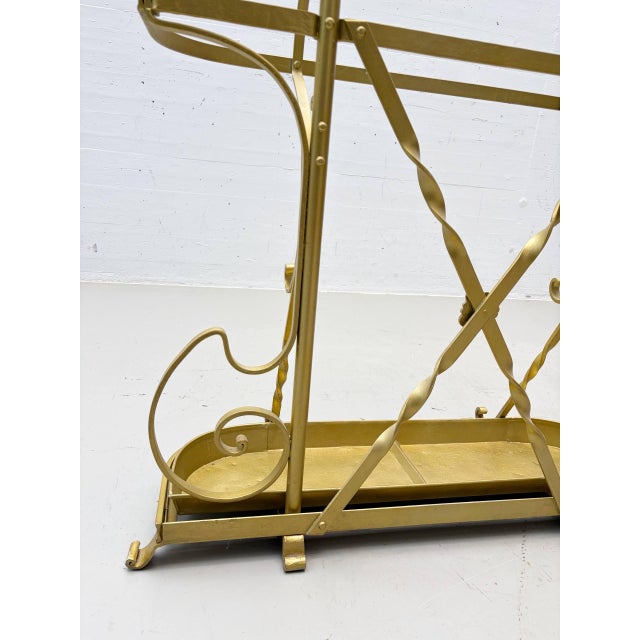 Cold-Forged Iron Wardrobe from G. Fluss, 1956 For Sale - Image 15 of 18