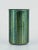 Norwegian designer. Enamelled copper vase. Cylindrical shape. Glossy green and blue tones. Circa 1970s. Label from...
