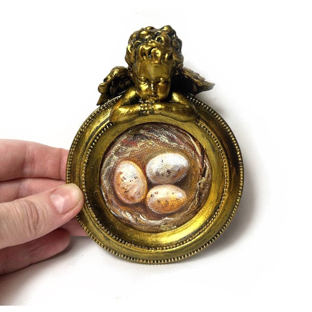 Hello, My name is Valeriya Serova, I am a professional artist. This framed original painting This is NOT a copy or print...