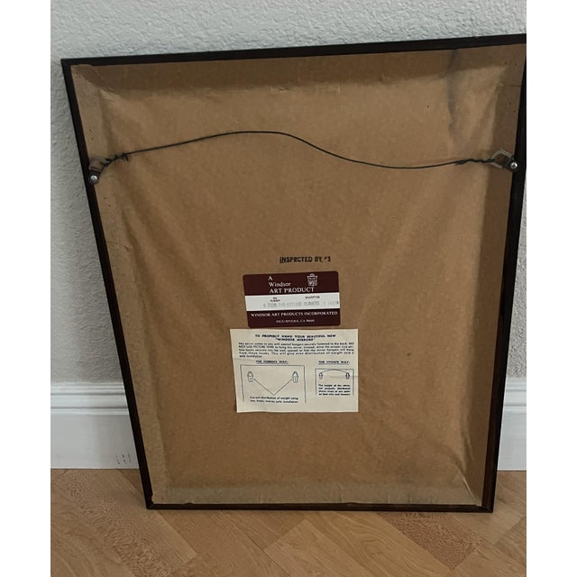 Vintage Floral Engraving Jl Prevost Pastel Roses, Hydrangeas and Foliage For Sale In Sacramento - Image 6 of 6