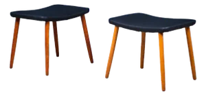Set of Mid-Century Stools, Denmark, 1960s