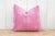 Cerise Moroccan Silk Rug Pillow For Sale - Image 9 of 9