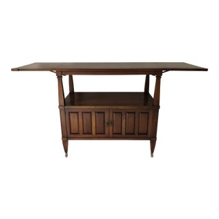 MidCentury Bar Cart Server Cherry For Sale