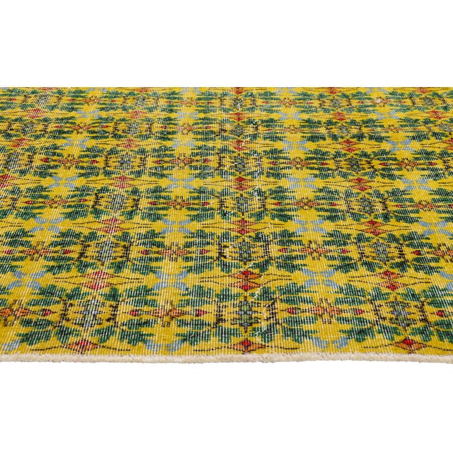 Zeki Muren Vintage Turkish Sivas Rug, 04'07 X 06'00 For Sale - Image 4 of 10