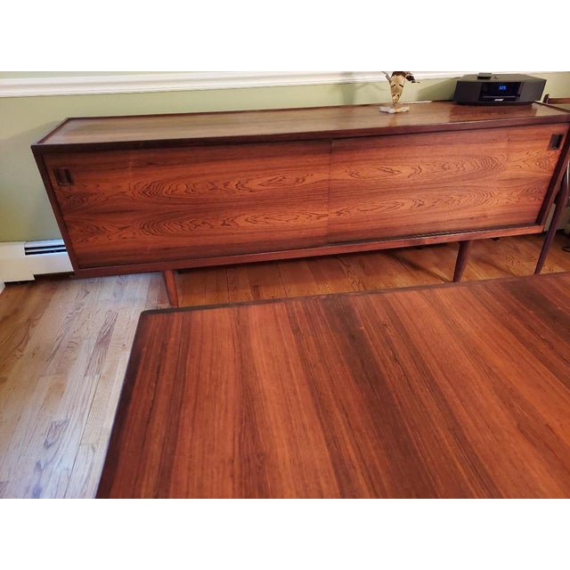 Mid-Century Modern Mid-Century Modern Jl Moller Rosewood Buffet For Sale - Image 3 of 6