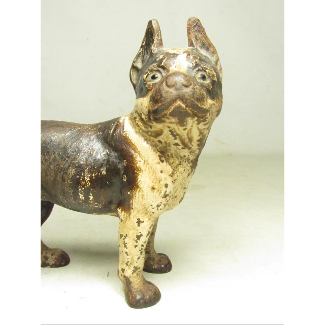 Cast Iron Hubley Boston Terrier Doorstop For Sale - Image 17 of 17