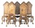 19th Century High-Backed Chairs, Set of 5 For Sale