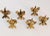 Brass Brass Napkin Rings Utensils Knife Spoon Fork For Sale - Image 8 of 8