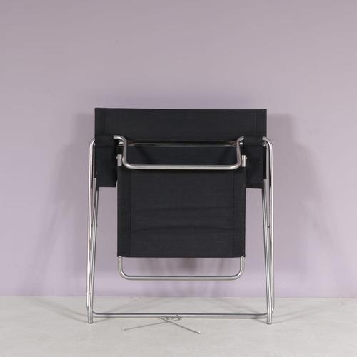 Metal D4 Folding Chair by Marcel Breuer for Tecta, Germany, 1980s For Sale - Image 7 of 7