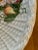 Late 20th Century Late 20th Century 17” Majolica Basketweave Bowl With Handpainted Fruit Made in Italy For Sale - Image 5 of 12
