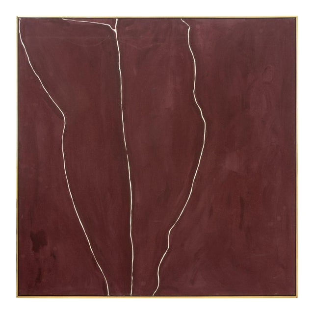 Jack Roth "Thesis Xviii" Acrylic on Canvas, 1981 For Sale