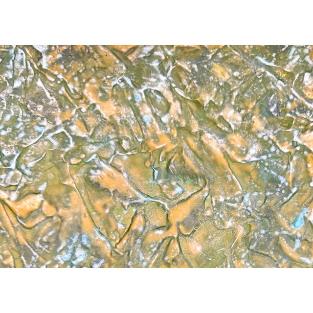 1990s Lynne Golob Gelfman, Abstract Oil Painting Miami Woman Modernist Lynne Golob Gelfman Muddy Roots, 1996 For Sale - Image 5 of 10