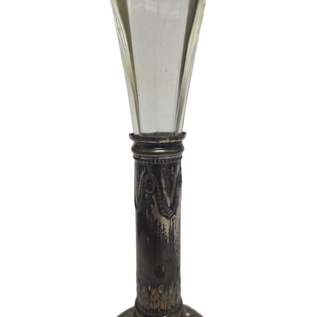 Art Nouveau French Flute Vase, 1900s For Sale - Image 12 of 18