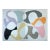2026, Organic Modern, Mid Century Shapes Diptych, Pastel Dance, Acrylic Painting on Paper in Soft Palette by Ryan Rivadeneyra For Sale