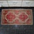 Farmhouse 1970s Vintage Hand Knotted Small Rug Enrtway Mat, Kitchen Bathroom Decor 2x4 Ft Approx For Sale - Image 3 of 13