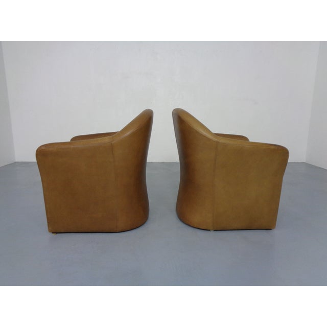 Set of Mid-Century German Leather Cocktail Chairs from Walter Knoll, 1960s For Sale - Image 7 of 18