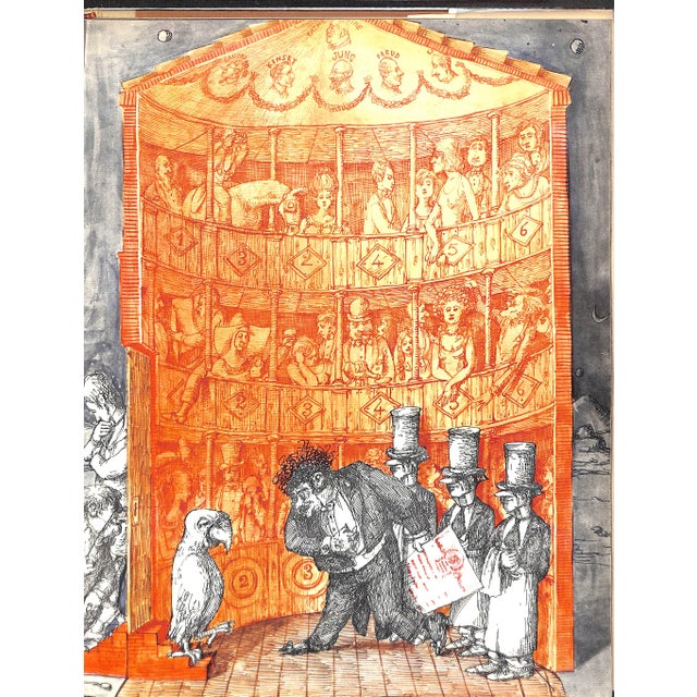 "Orestes or the Art of Smiling" 1961 Gnoli, Domenico For Sale - Image 4 of 5