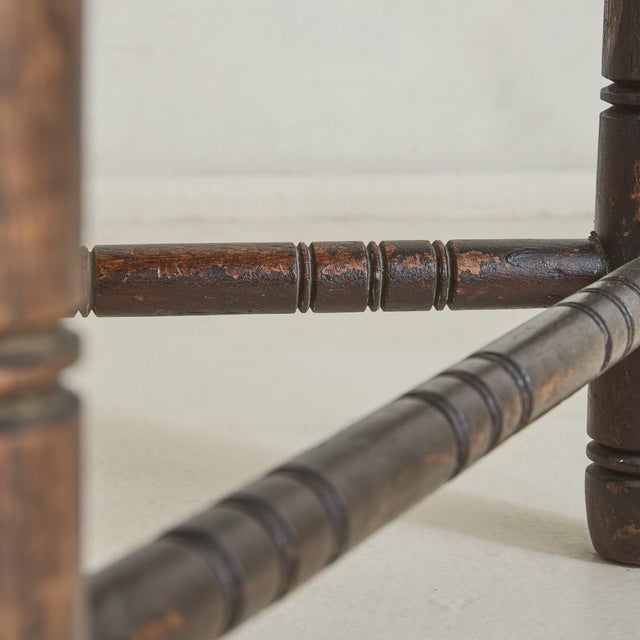 Antique Swedish Oak Corner Chair - 2 Available For Sale - Image 11 of 11