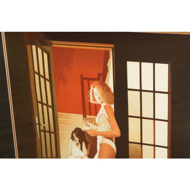 Enrique Torres Prat 'El Primer Cafe' Limited Edition Giclee For Sale In Philadelphia - Image 6 of 12