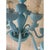 Matte Light-Blue Murano Style Glass Chandelier by Simoeng For Sale - Image 9 of 12